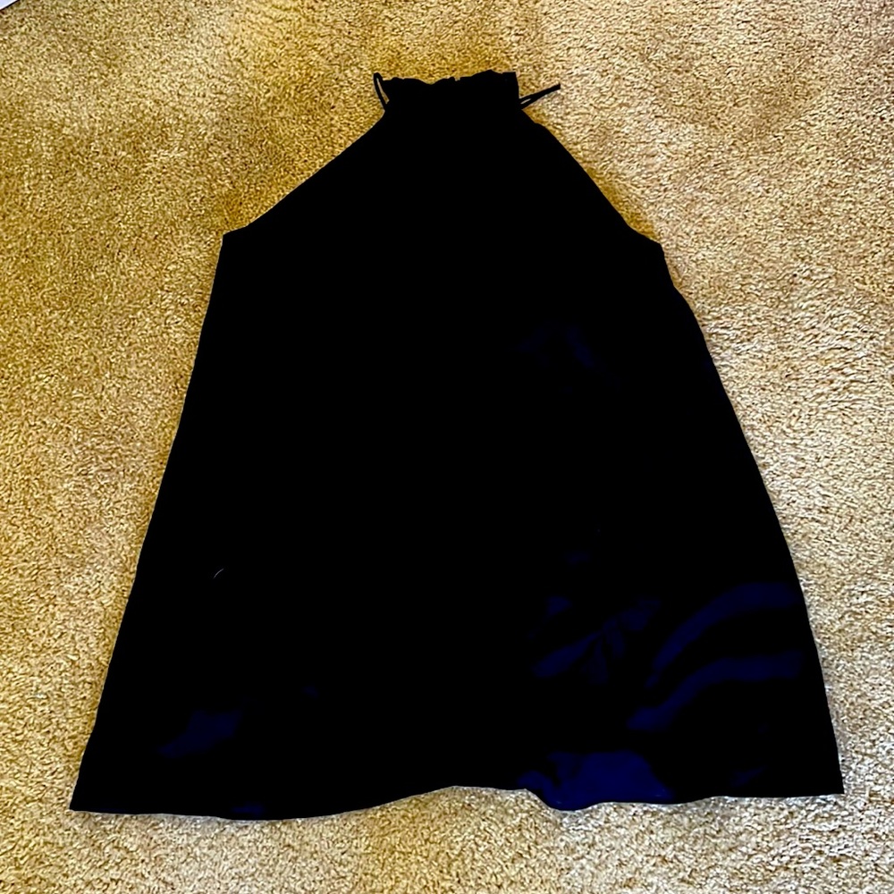 Black mini dress